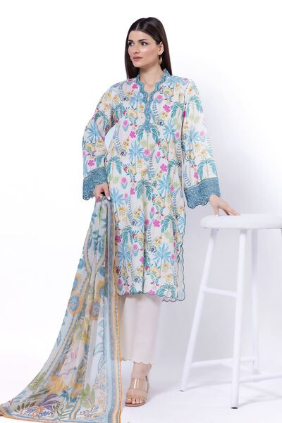 Embroidered | Lawn | Fabrics 3 Piece | USD 22.50