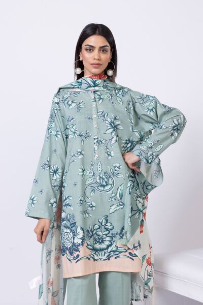 Printed | Crosshatch Poplin | Kurta | USD 7.50