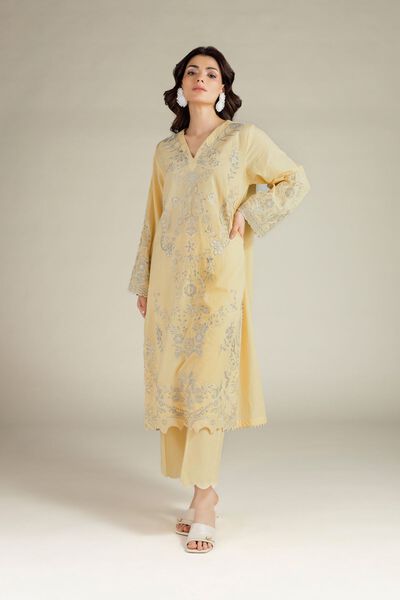 Embroidered | Cambric | Fabrics 2 Piece | Top and Bottom | USD 45.00