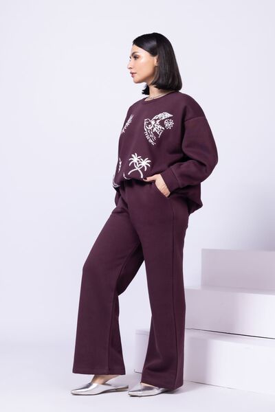 Dyed | Cotton Polyester Fleece | Trousers | USD 5.40