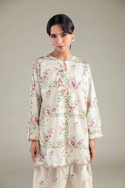 Printed | Cambric | Floral Short Kurta | USD 17.50