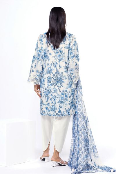 Embroidered | Cambric | Fabrics 3 Piece | USD 25.00