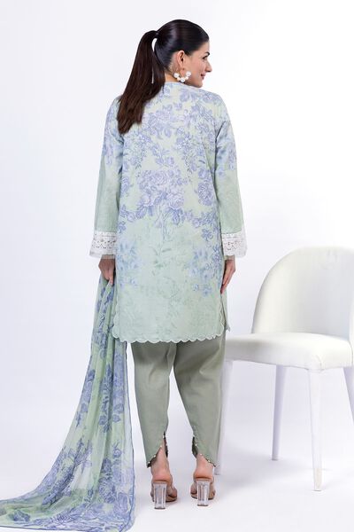 Embroidered | Cambric | Fabrics 3 Piece | USD 45.00