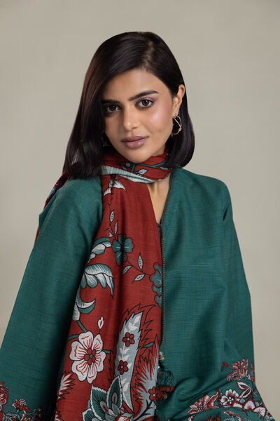 Printed | Light Khaddar | Fabrics 3 Piece | USD 45.00