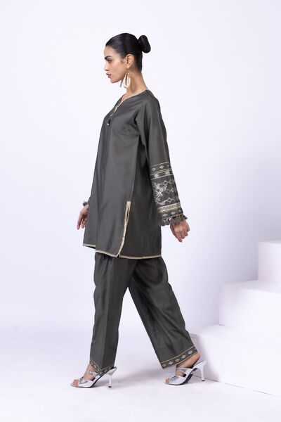 Embroidered | Raw Silk | Shalwar | USD 7.50