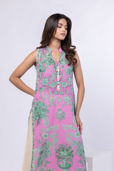 Printed | Swiss Voile | Kurta | USD 15.00