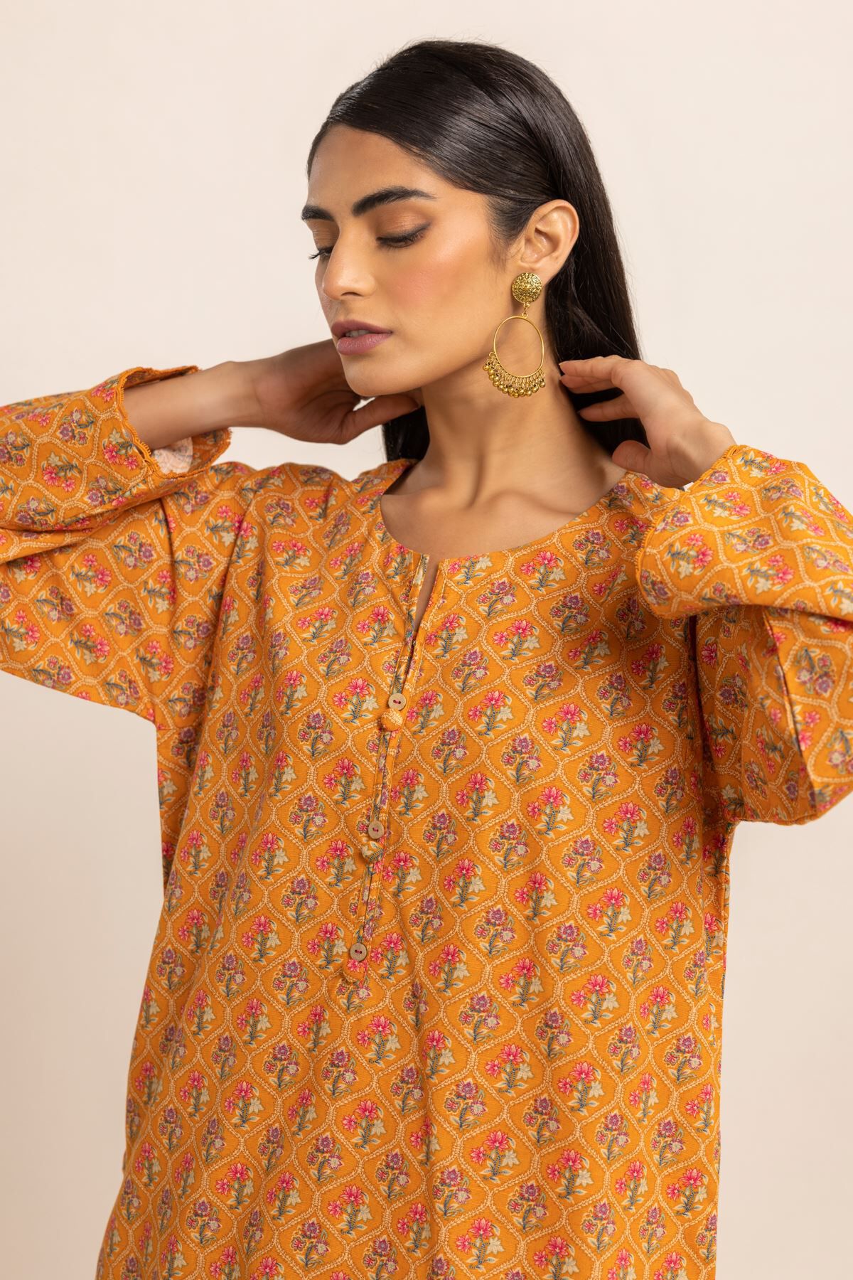 Khaadi Printed Kurta Collection Shop Ready to Wear Kurtas Online