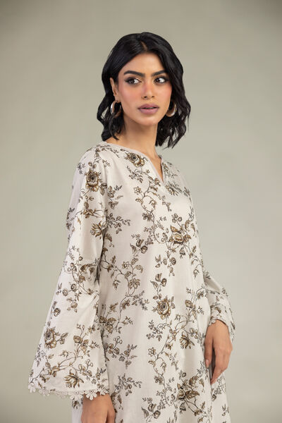 Embroidered | Cambric | Floral Cambric Kurta | USD 30.00