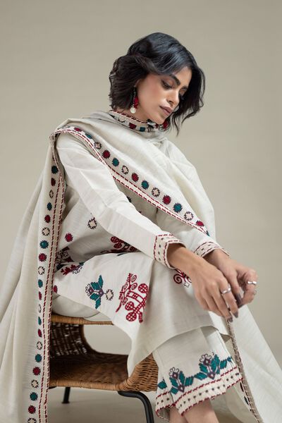 Embroidered | Khaddar | Kurta | USD 35.00
