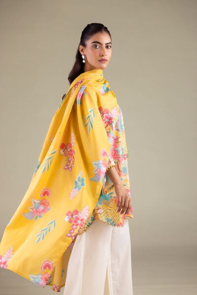 Printed | Lawn | Floral Dupatta | USD 25.00