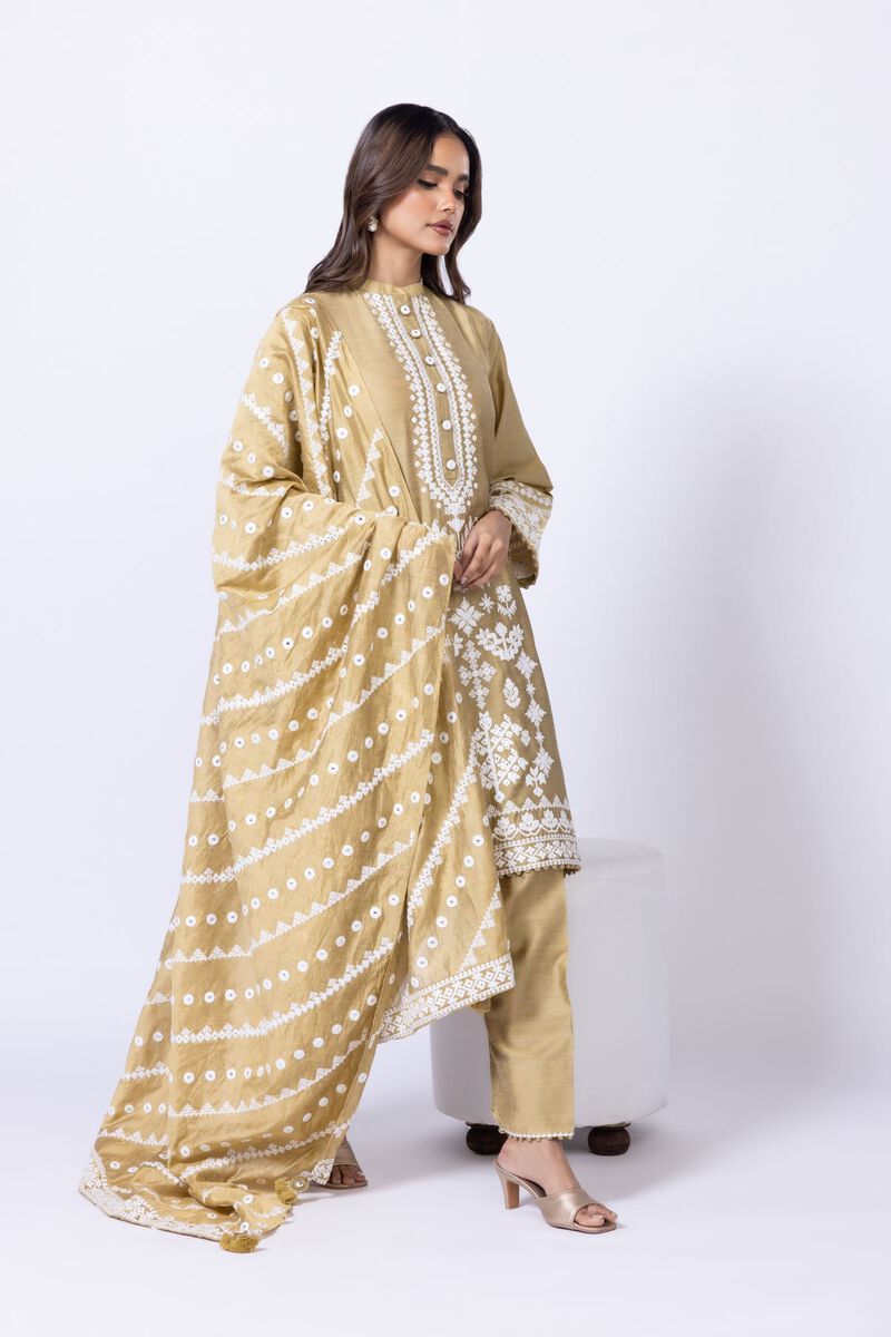 Embroidered | Cotton Net | Dupatta | null