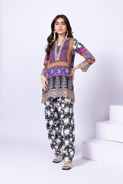 Embroidered | Russian Raw Silk | Shalwar | USD 9.00