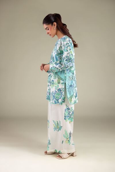 Printed | Cambric | Summer Floral Pants | USD 25.00