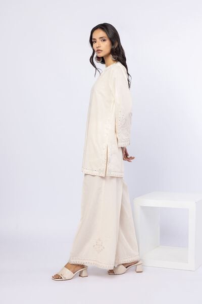 Embroidered | Cotton Dobby | Pants | USD 25.00