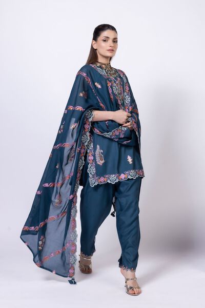 Embroidered | Viscose Oak Silk | Shalwar | USD 7.50