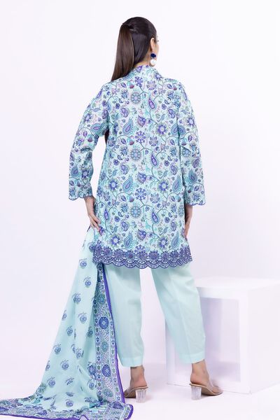 Embroidered | Lawn | Fabrics 3 Piece | USD 20.00