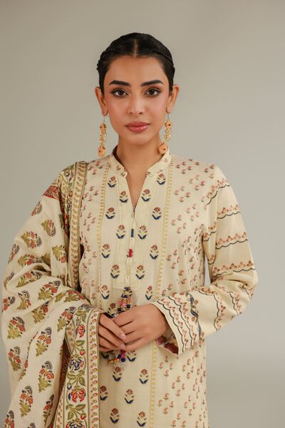 Raw Silk | 3 Piece Co-ord Set | USD 57.50