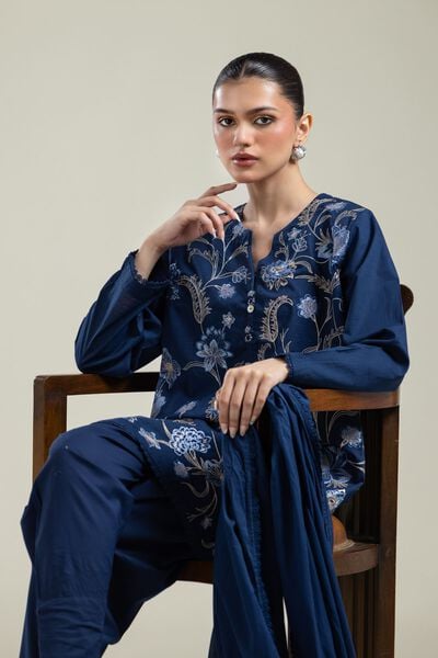 Embroidered | Cambric | Kurta | USD 45.00