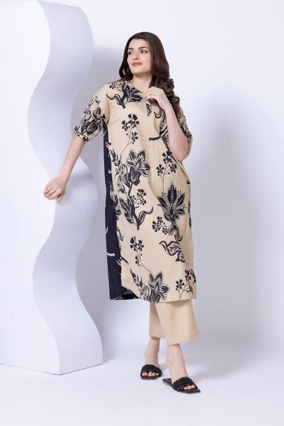 Printed | Ripple Crinkle | Kurta | USD 25.00