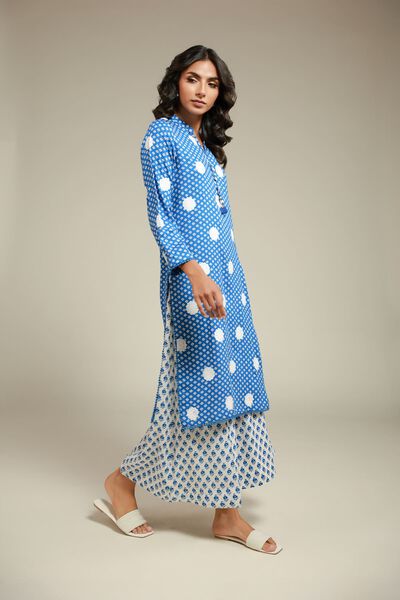 Embroidered | Viscose | Pants | USD 30.00