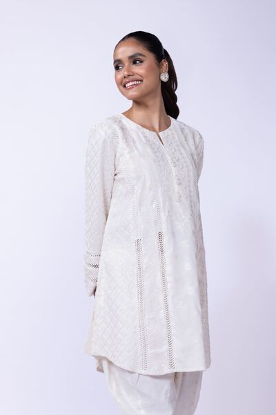 Embroidered | Russian Raw Silk | Kurta | USD 100.00