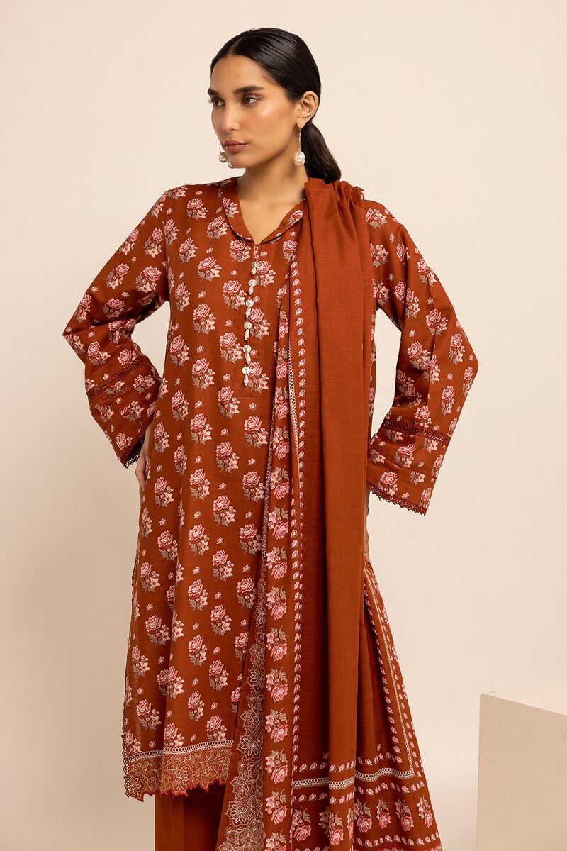 Printed | Khaddar | Fabrics 3 Piece | null