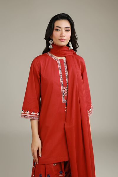 Embroidered | Lawn | Solid Lawn Dupatta | USD 25.00