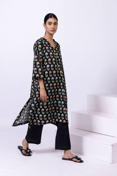 Dyed | Ripple Crinkle | Pants | USD 5.40