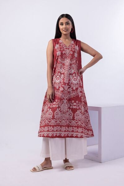 Printed | Cambric | Kurta | USD 10.00