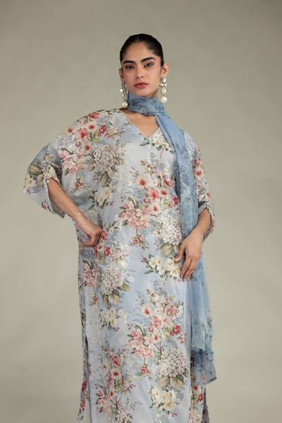 Embroidered | Blended Viscose | Long Embroidered Kurta | USD 55.00