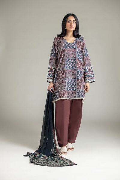 Embroidered | Lawn | Fabrics 3 Piece | USD 22.50