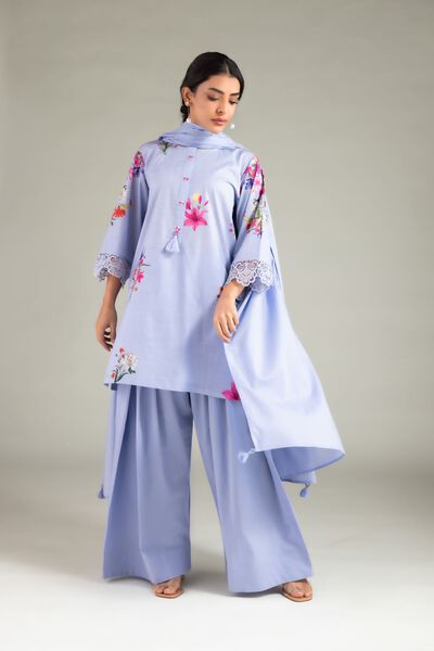 Printed  | Textured Cotton | Kurta | USD 21.00