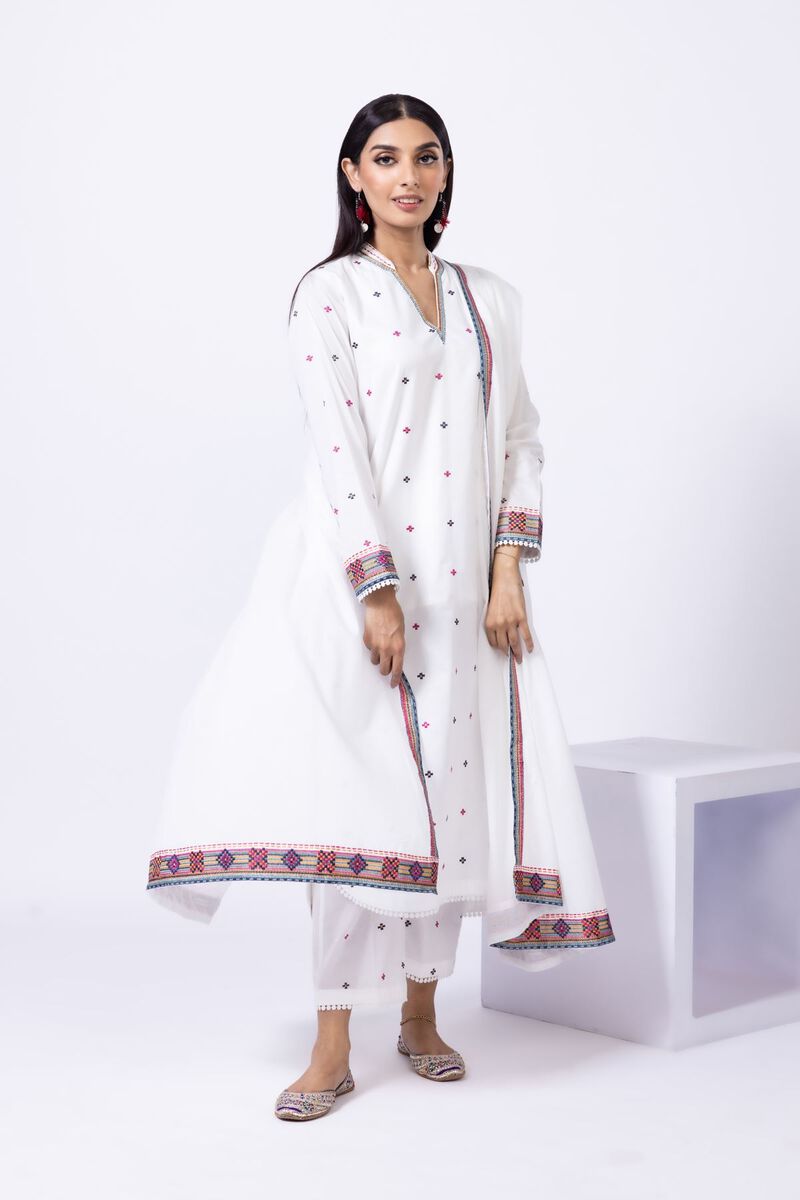 Embroidered | Lawn | Dupatta | null