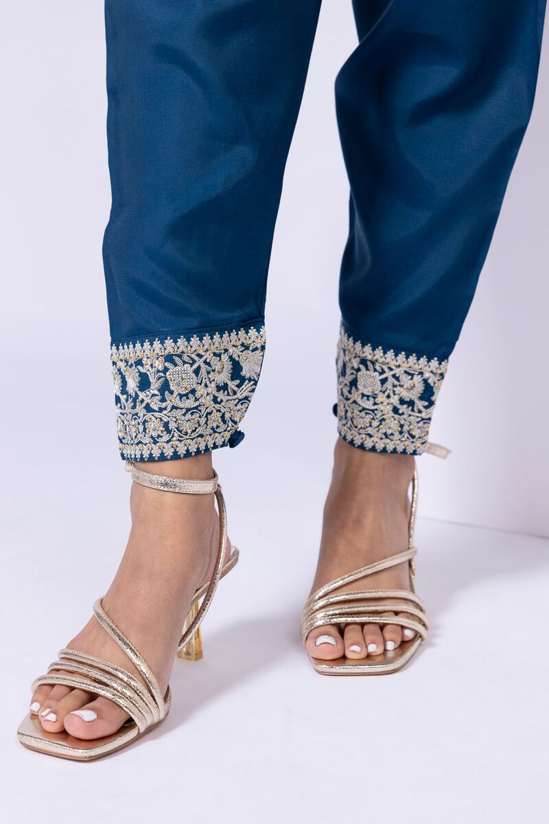 Embroidered | Viscose Oak Silk | Shalwar | null