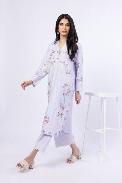 Embroidered | Raw Silk | Pants | USD 12.50