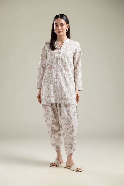 Printed | Cotton Viscose | Floral Cotton Shalwar | USD 30.00