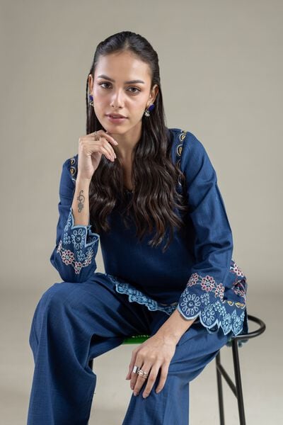 Embroidered | Heavy Textured Cotton | Kurta | USD 35.00