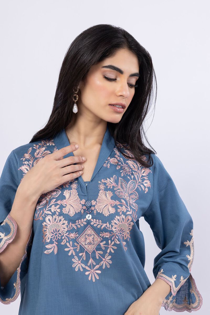 Embroidered | Linen Cotton | Kurta | null
