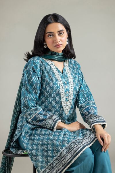 Embroidered | Lawn | 3-Piece Lawn Suit | USD 65.00