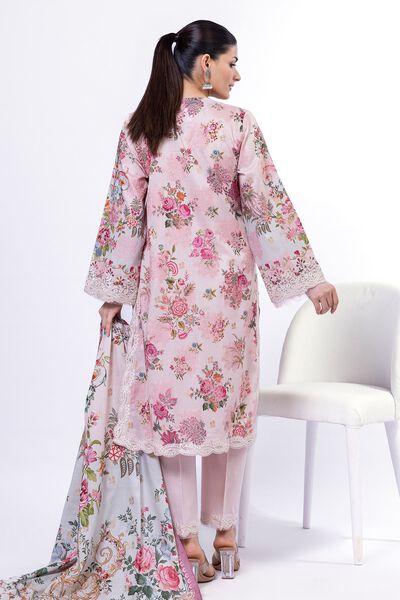 Embroidered | Jacquard | Fabrics 3 Piece | USD 60.00