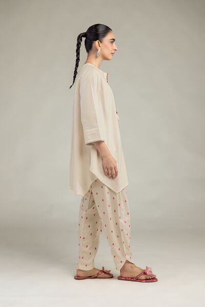Embroidered | Textured Cotton Viscose | Cotton Viscose Shalwar | USD 30.00
