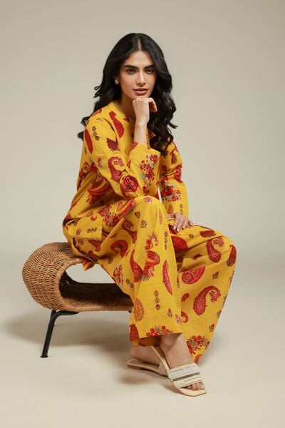 Printed | Textured Cotton | Paisley Floral Kurta | USD 15.00