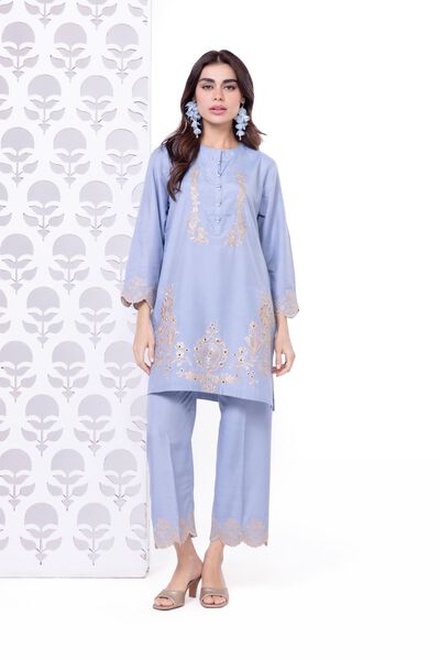 Embroidered | Raw Silk | Pants | USD 6.00