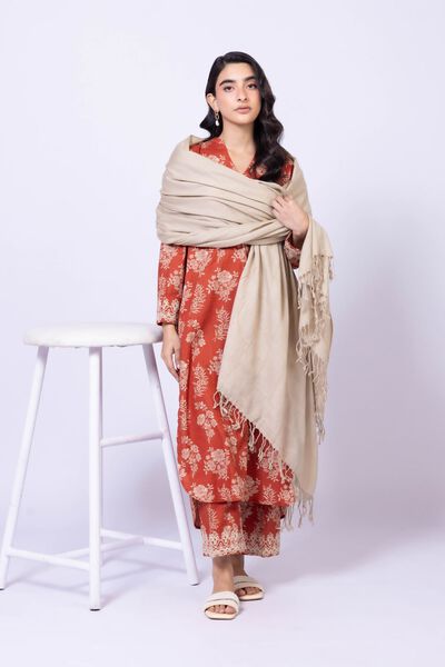 Embroidered | Heavy Textured Cotton | Pants | USD 4.50