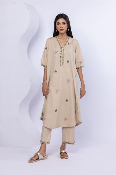 Embroidered | Cambric | Pants | USD 12.00