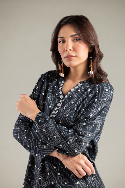 Embroidered | Viscose Crepe | Blouse | USD 12.00