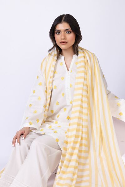 Printed | Cambric | Dupatta | USD 3.60