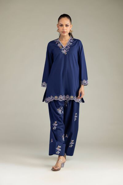 Embroidered | Cambric | Floral Cambric Shalwar | USD 35.00