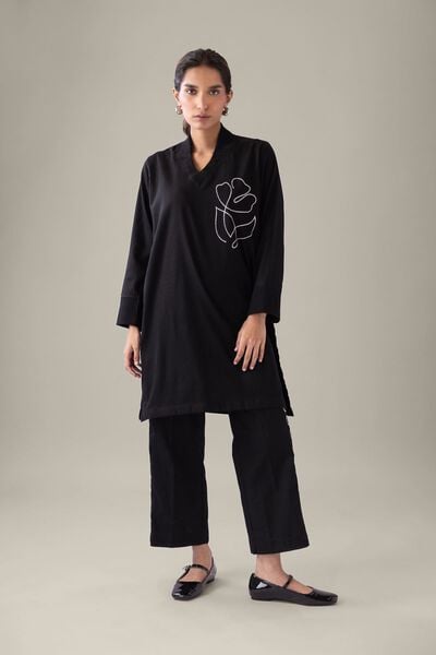 Dyed | Heavy Textured Cotton | Pants | USD 20.00