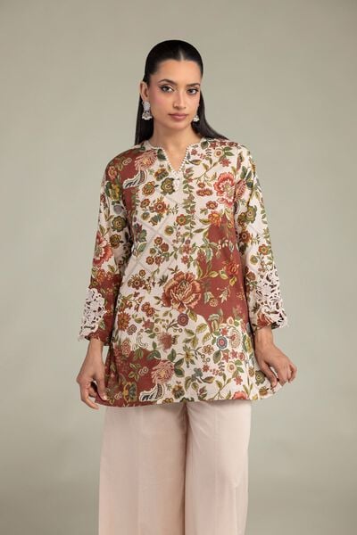 Embroidered | Cambric | Floral Cambric Kurta | USD 12.00